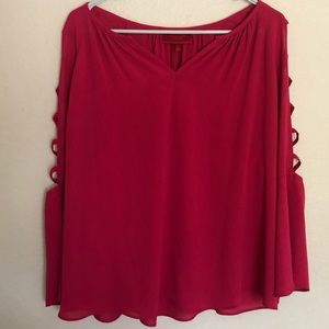 Jennifer Lopez pink blouse XL